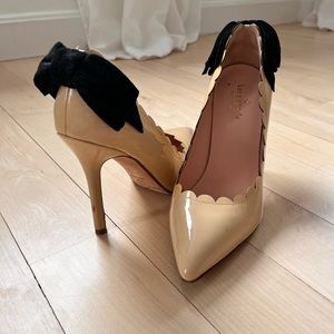 Kate spade new york heels vero cuocio woth a bow on the back